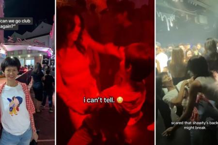 53-year-old mum busts dance moves with daughters at Zouk