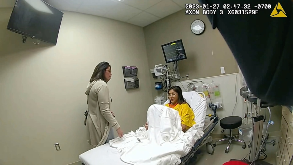 Smiling Alexee Trevizo seen at prom after dumping newborn baby in hospital trash