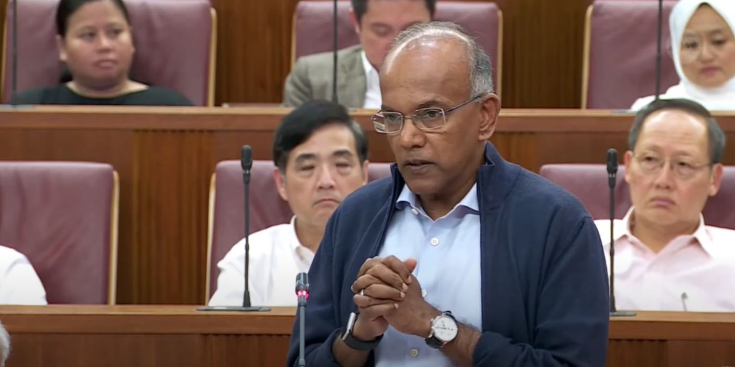 Shanmugam asks to leave his family alone, says allegations of son awarded sla contract are untrue