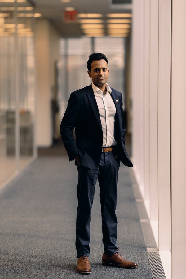 Vivek Ramaswamy Leans Into His Hindu Faith to Court Christian Voters