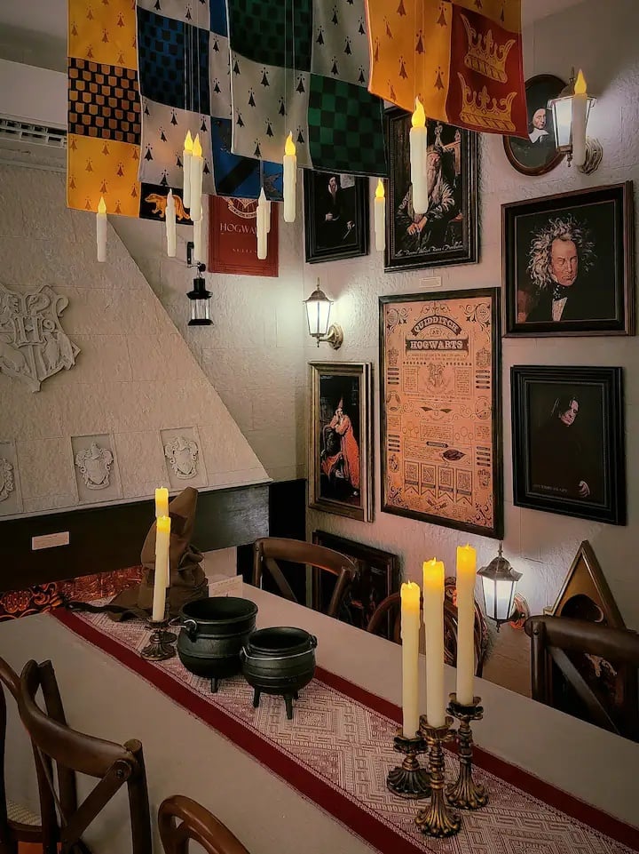 This Harry Potter-themed Airbnb in Malaysia lets you live out your wizarding dreams like casting spells, dining in the iconic Hogwarts Great Hall & more from just S$112 per night