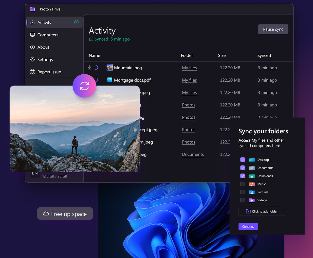 Proton brings its encrypted cloud storage service to desktop