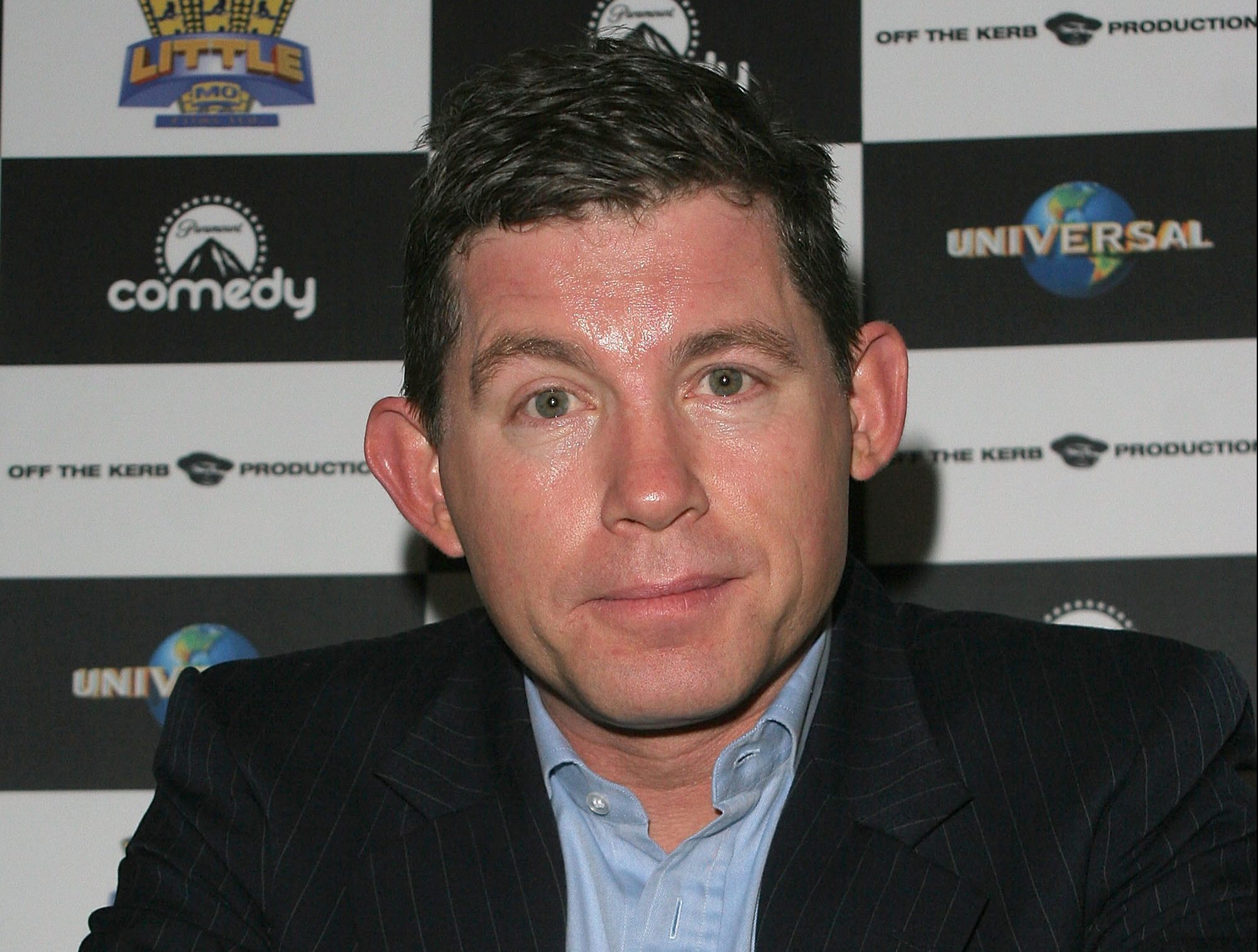 Lee Evans shocks onlookers as retired comedian makes first joint public appearance with his wife in five years  
