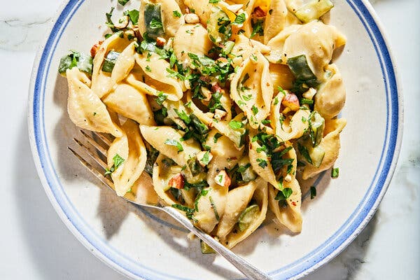 A Quick One-Pot Pasta to Make the Most of Summer Zucchini and Basil