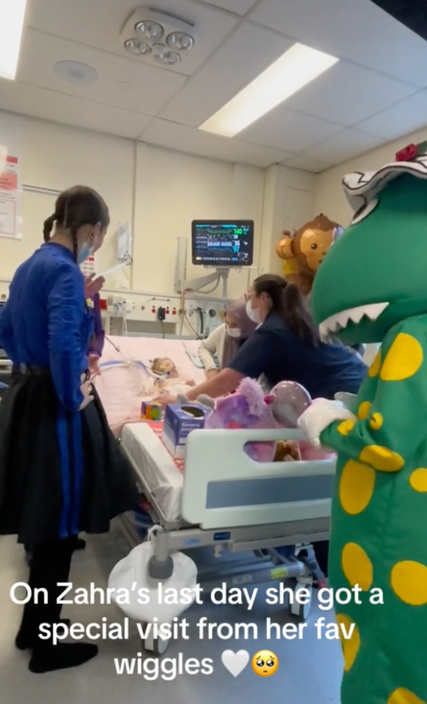 The Wiggles perform by young dying fan’s hospital bed in heartbreaking video