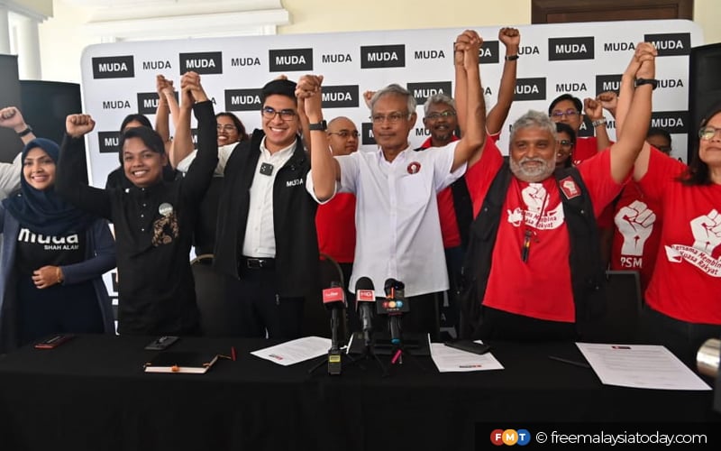 Muda, PSM sign pact not to clash in polls