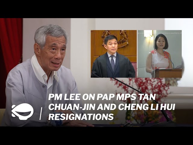 FULL VIDEO: PM Lee on PAP MPs Tan Chuan-Jin and Cheng Li Hui resignations