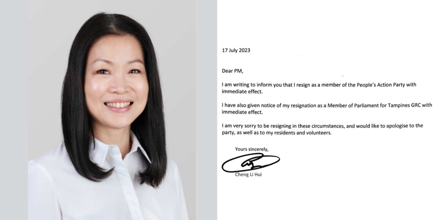 ‘I am very sorry’: cheng li Hui’s resignation letter in full | Nestia