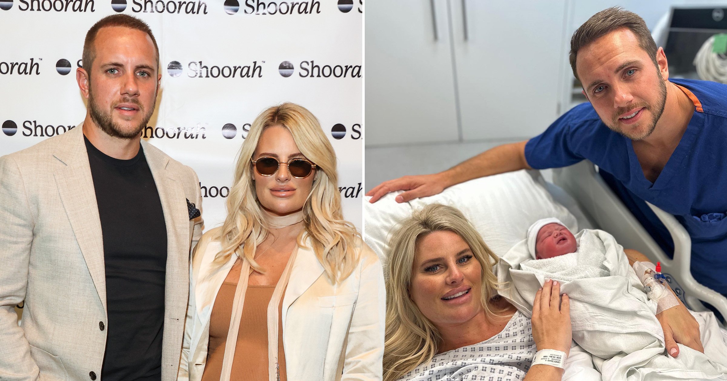 Towie’s Danielle Armstrong gives birth to second child and reveals baby’s gender