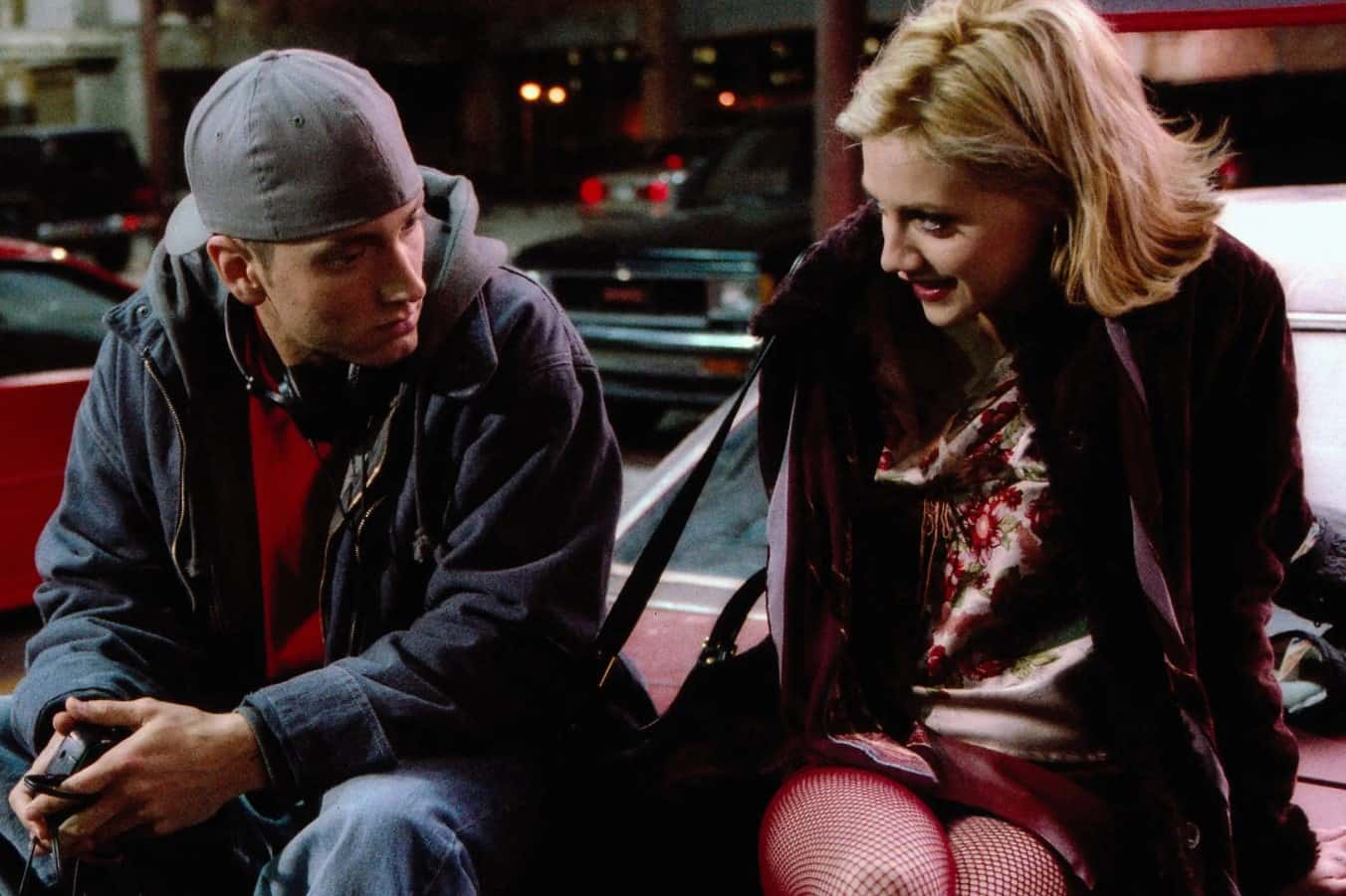 Brittany Murphy made an 8-Mile joke to Eminem while watching him perform live