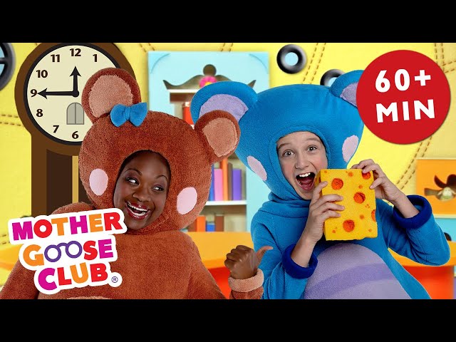 Hickory Dickory Dock Rocks + More | Mother Goose Club Nursery Rhymes