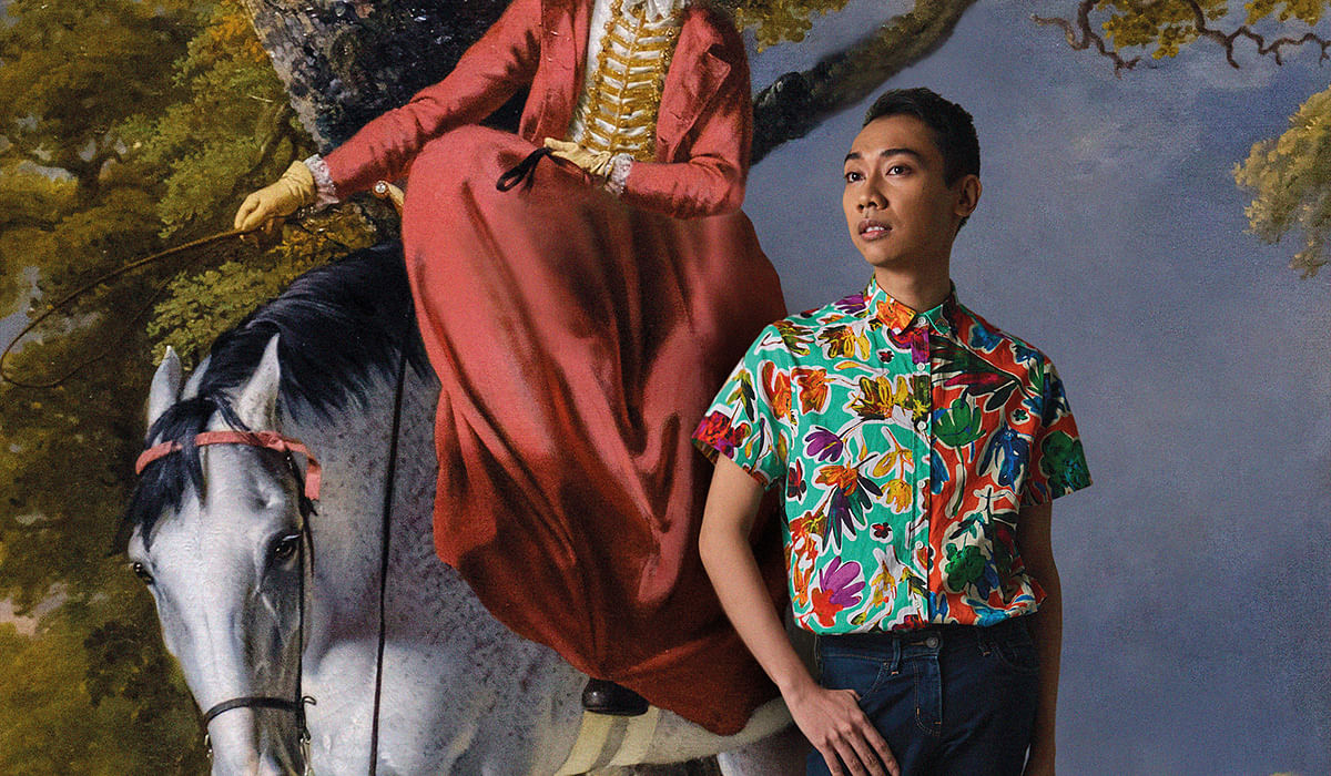 Digital artist Hafiiz Karim fuses classical art with contemporary Singaporean backdrops