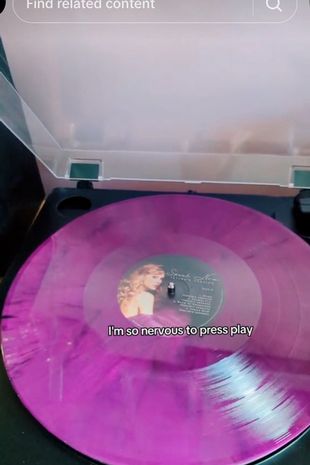 Taylor Swift fan horrified as she plays new vinyl and hears 'creepy' sounds