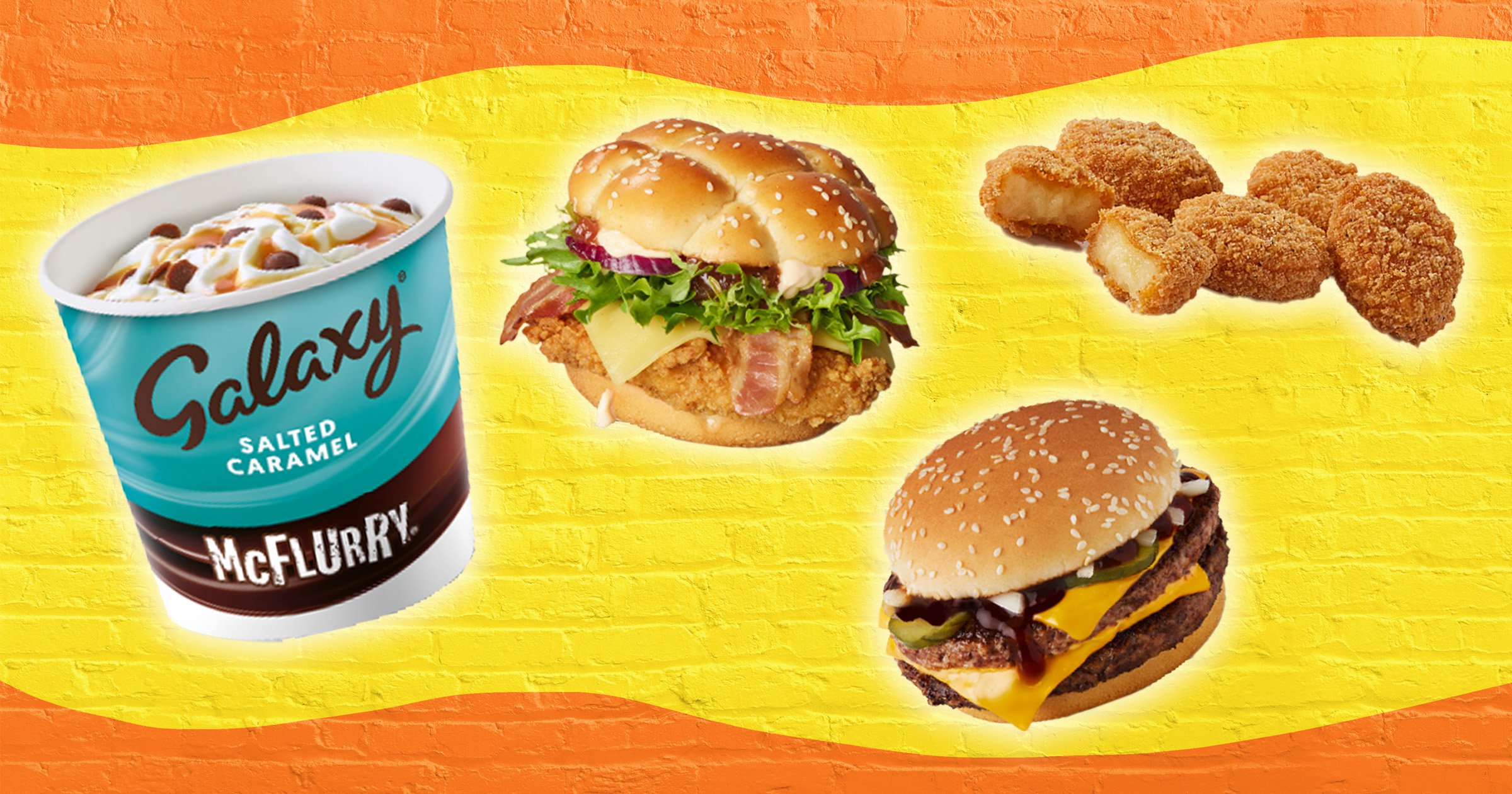 McDonald’s launches six new menu items – including garlic bites and Galaxy McFlurry