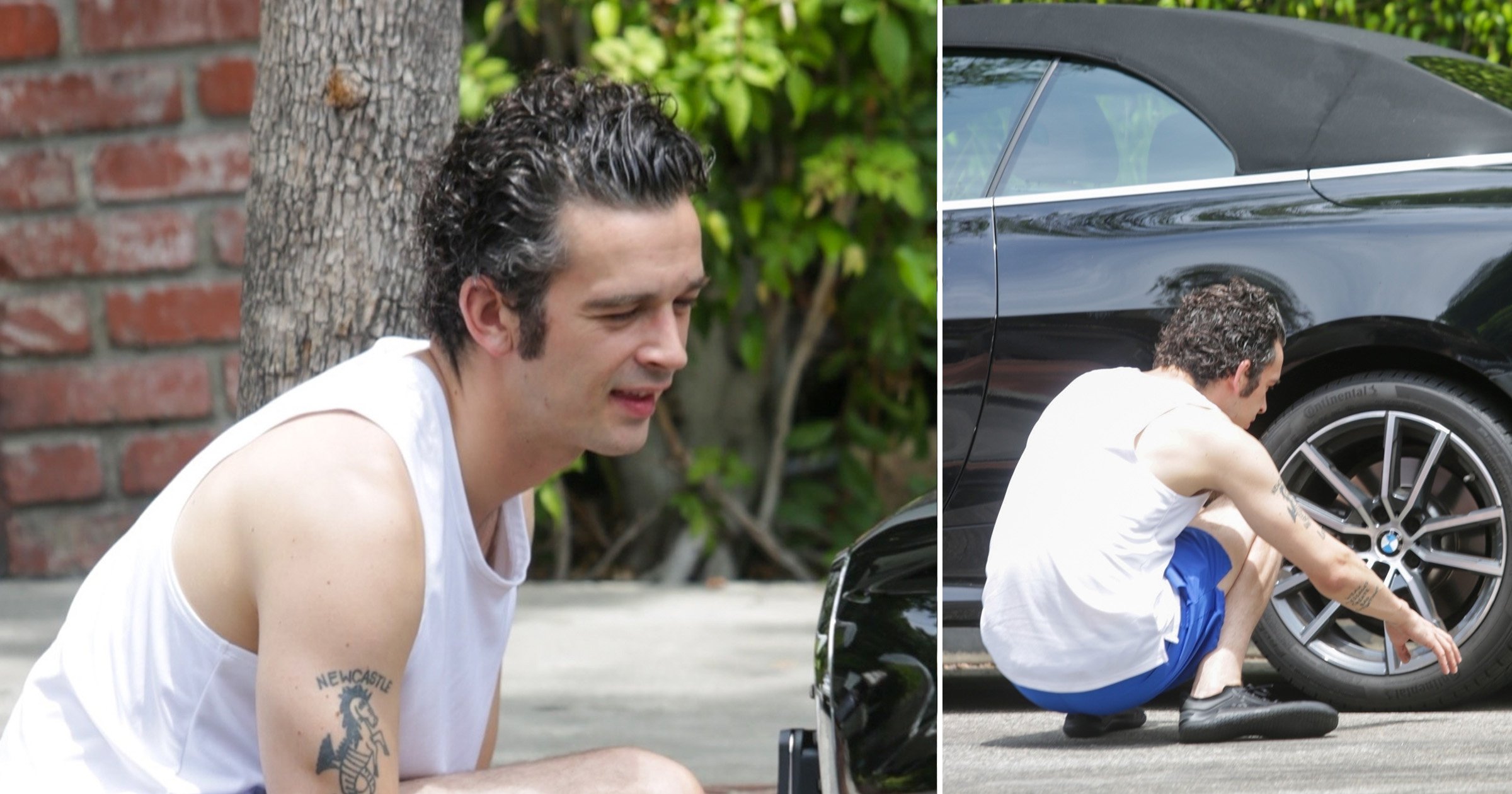 Matty Healy spotted out and about in Los Angeles for first time since Malaysia kiss controversy 