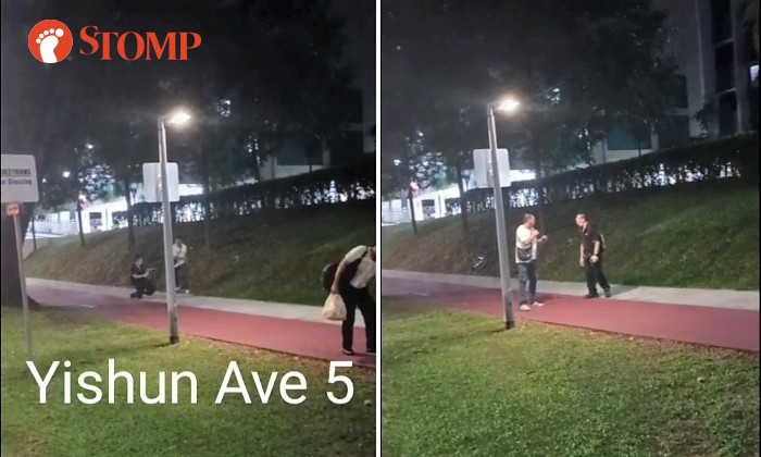 2 uncles fighting on public path at 6am: 'Another day in lovely Yishun'