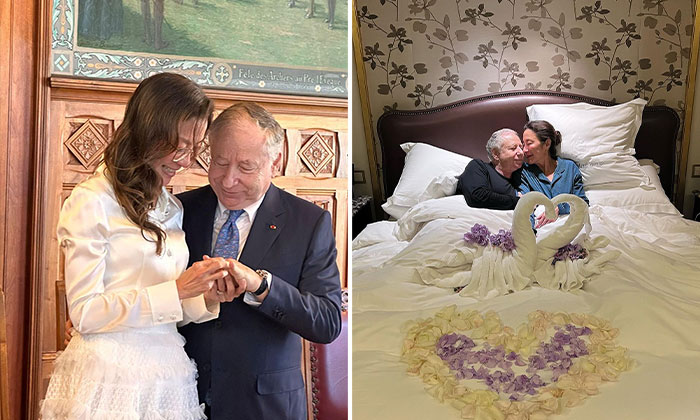 Michelle Yeoh shares photo of herself and husband Jean Todt from their first night as married couple