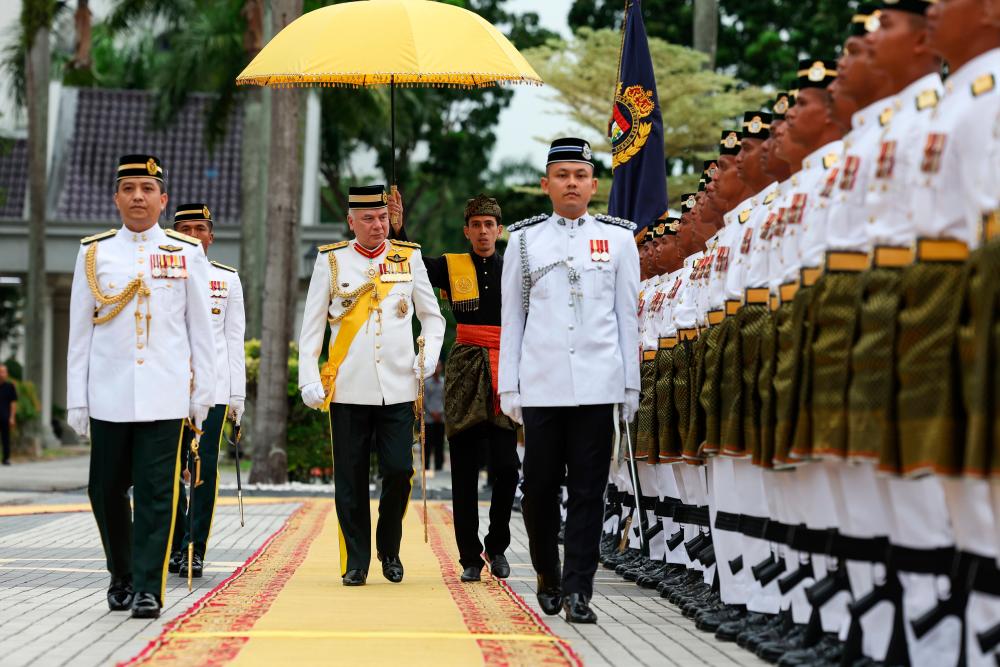 Sultan Nazrin graces Perak Warriors’ Day celebration