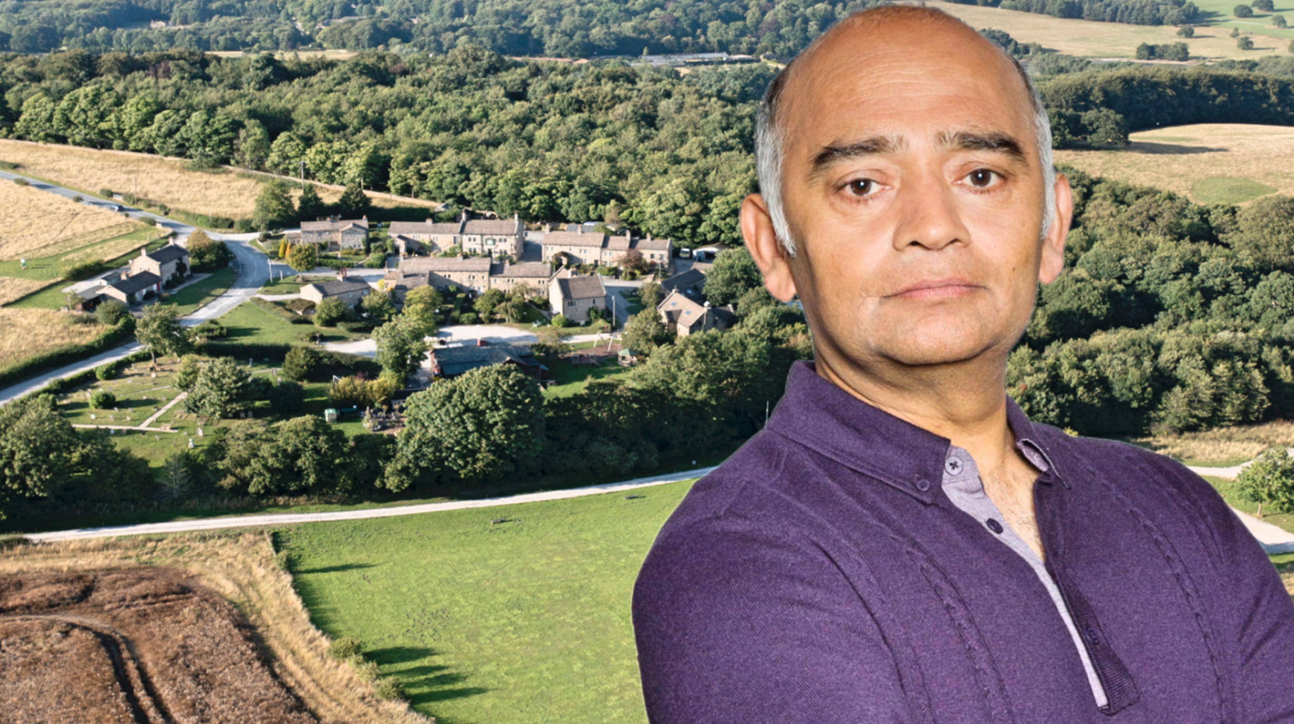 Emmerdale’s Bhasker Patel shares new look after Rishi exit