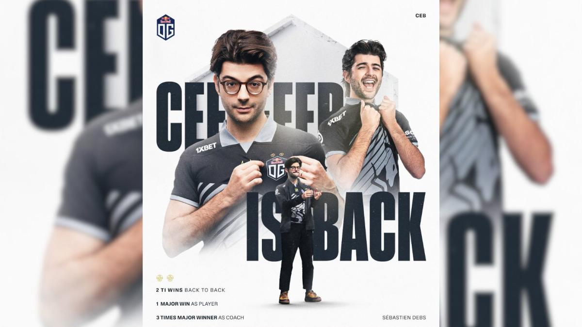 Dota 2: OG welcome back Ceb for TI 2023 regional qualifiers