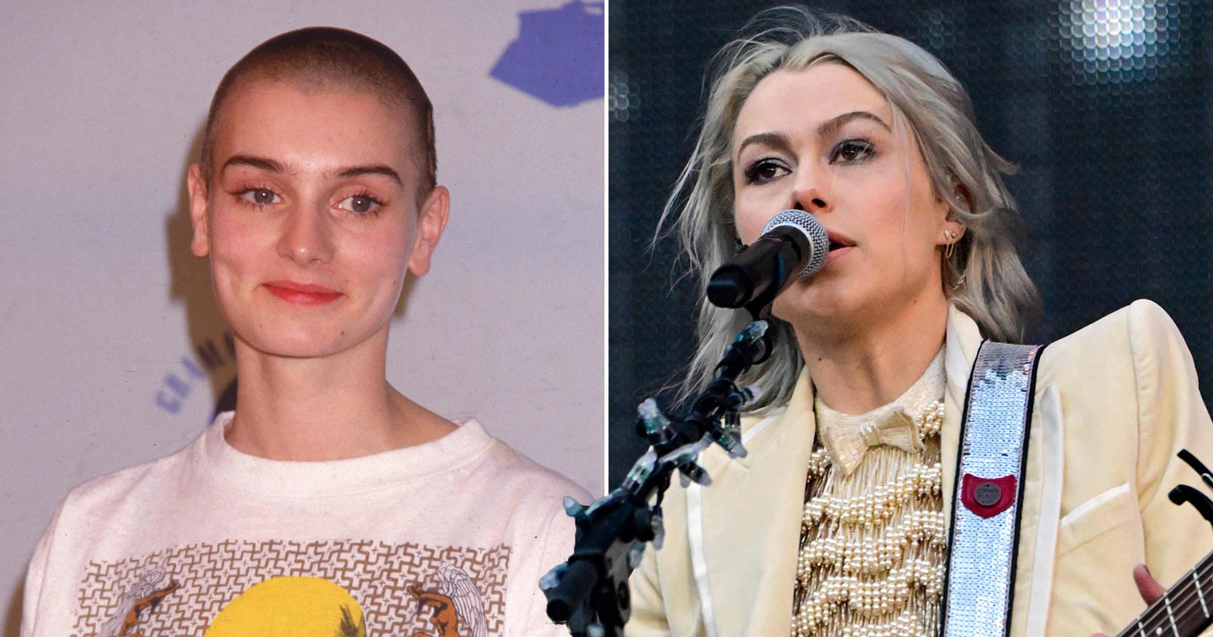 Phoebe Bridgers shaved her head to look like her idol Sinéad O’Connor