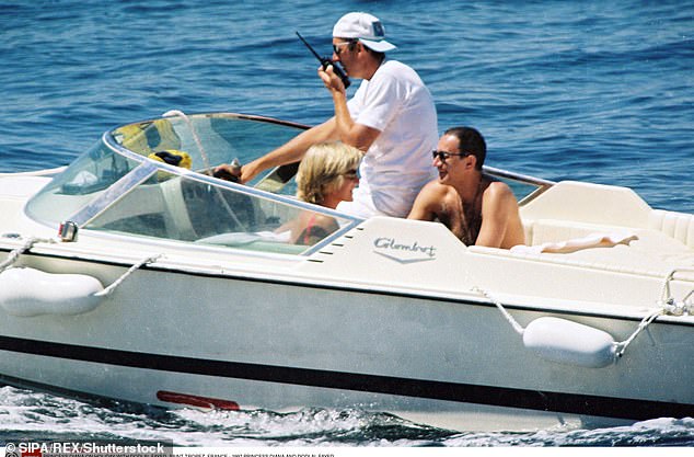 Cujo yacht sinks: Infamous 80-foot boat used by Princess Diana and Dodi Fayed in final holiday before their deaths goes down after 'hitting object' in the French Riviera