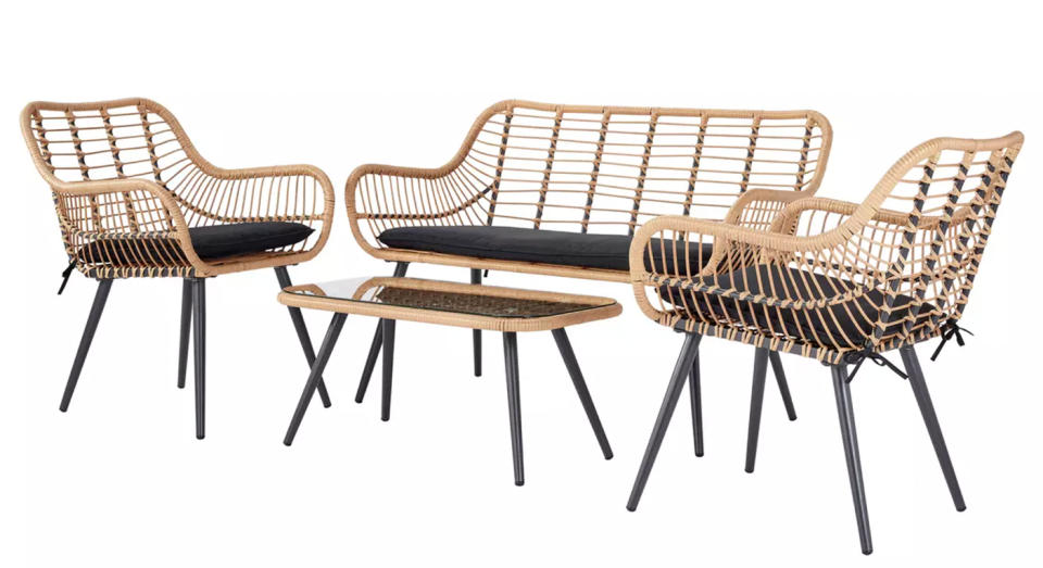 This affordable Argos rattan garden furniture set is worth every penny