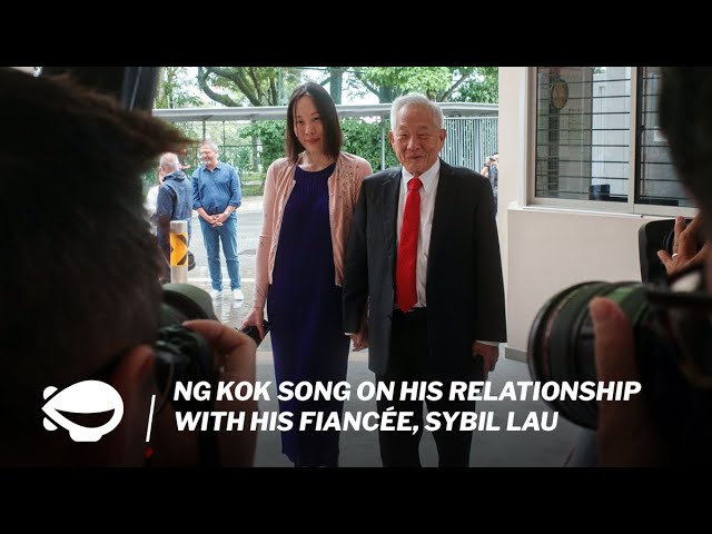 Ng Kok Song on his relationship with his fiancée, Sybil Lau