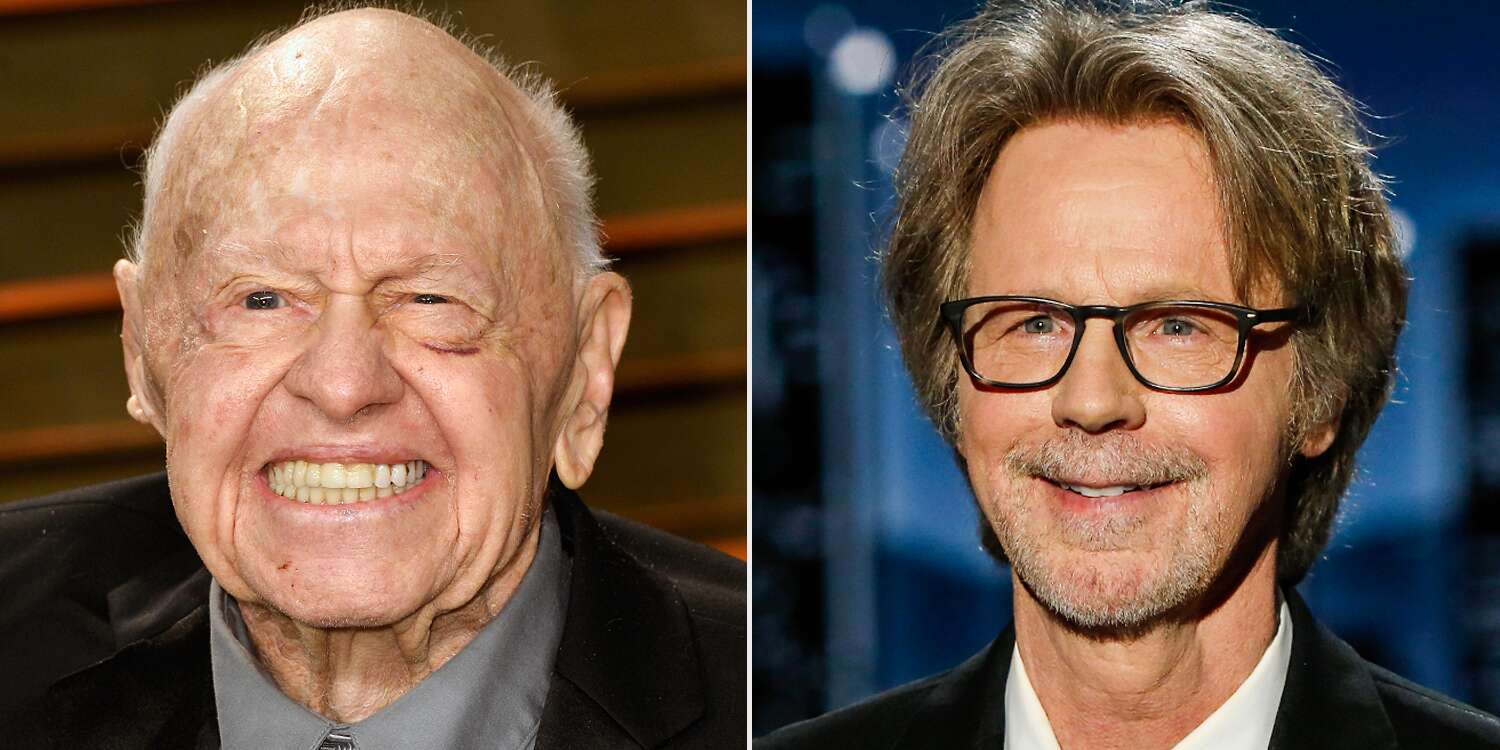 Dana Carvey says a 'flushed' Mickey Rooney would taunt him with wads of cash on set