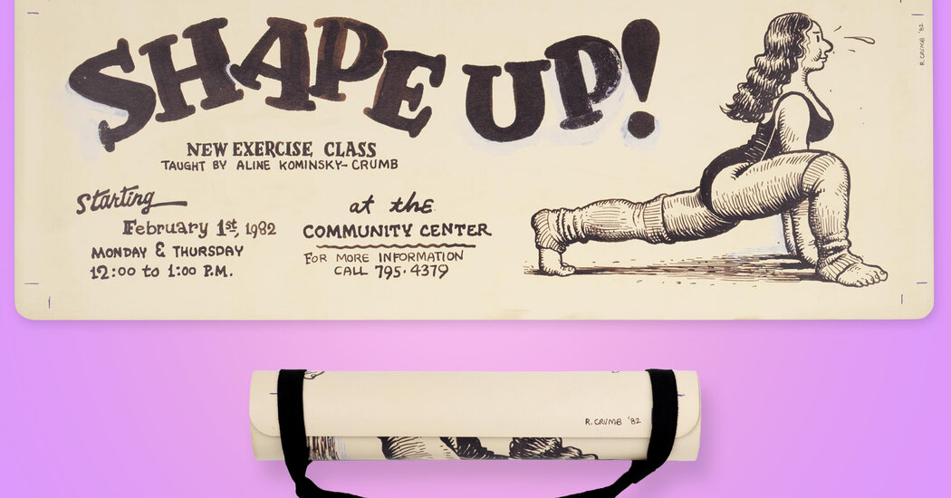 Yes, R. Crumb Made a Yoga Mat