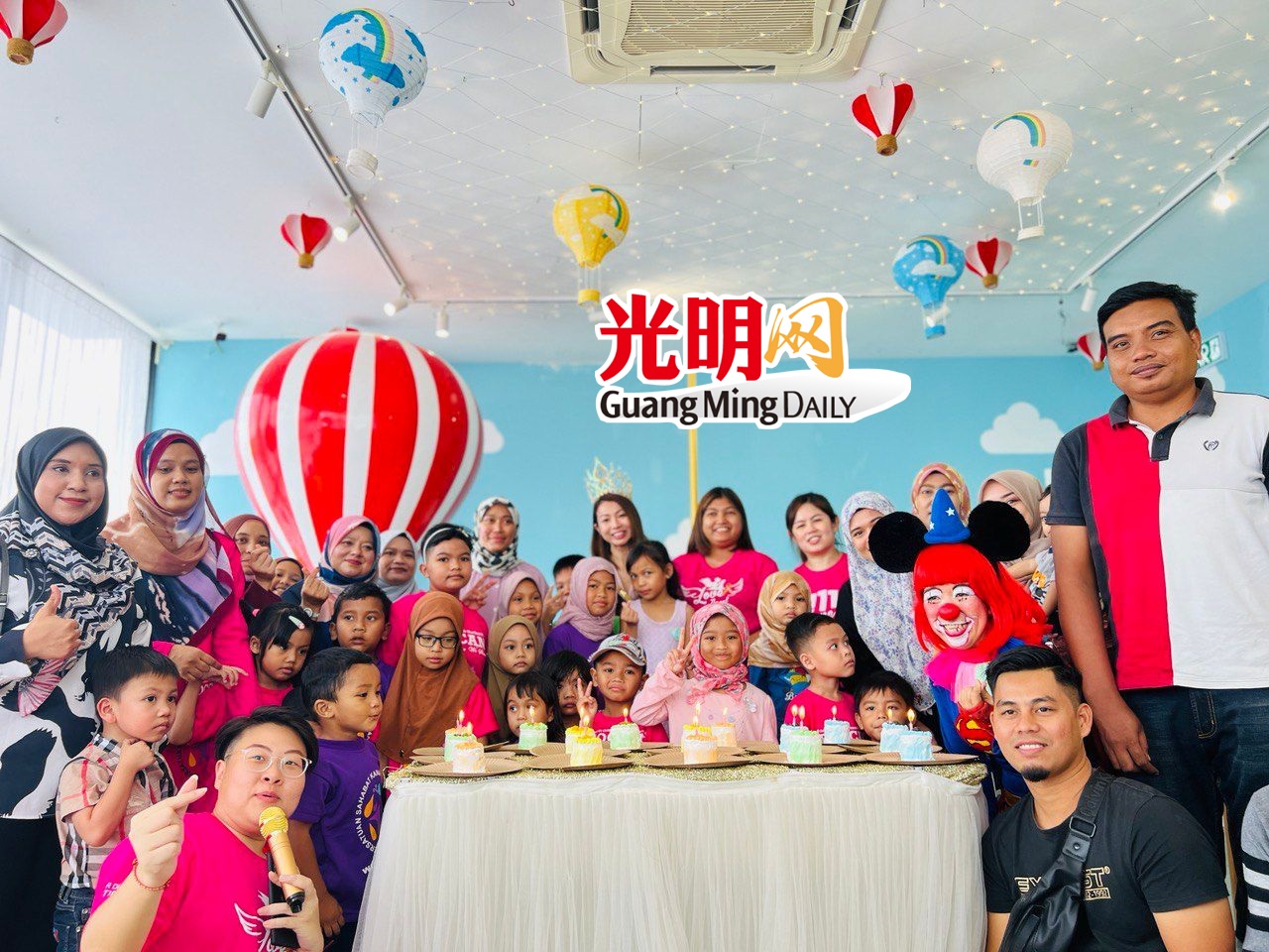 JCI Pearl珍珠国际女青商会 为14名癌童办生日派对