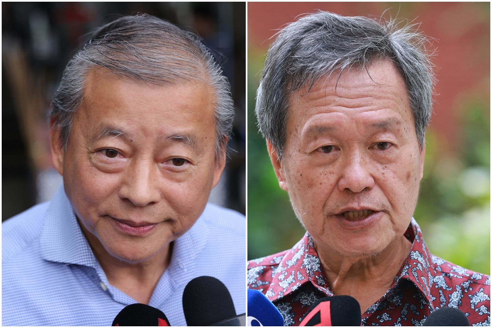 George Goh, Tan Kin Lian double down on whether there should be any giving way in presidential election