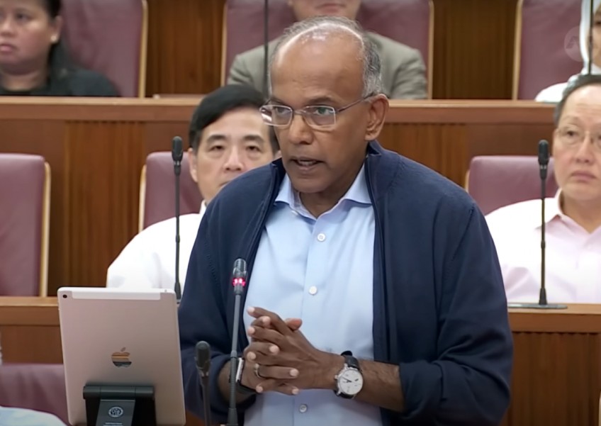 'False, baseless': Shanmugam files police report after old post alleging he had affair with MP resurfaces