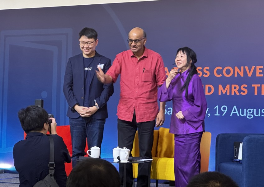 'I just got used to that': Tharman shares race-related issues and racist experiences growing up