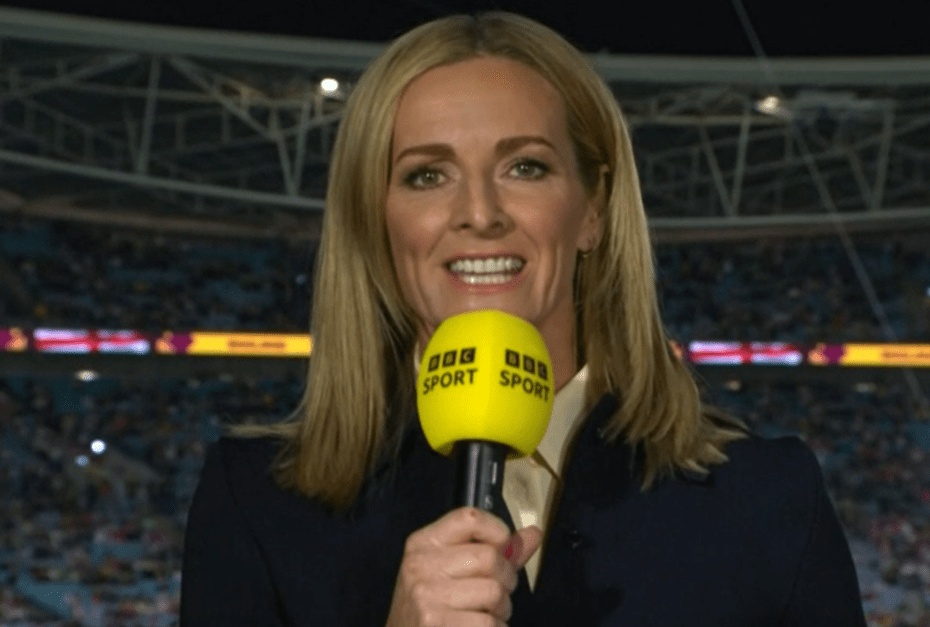 Gabby Logan slams FIFA president for telling women to ‘choose your battles’ in fight for footballing equality