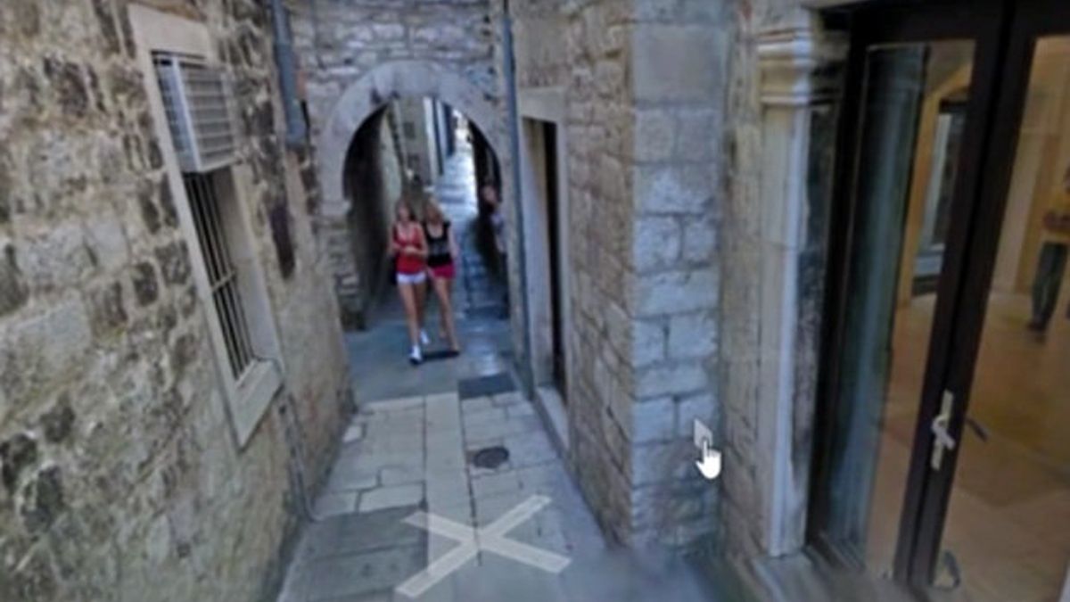 Google Maps user spots spooky 'mutant girl' walking through street