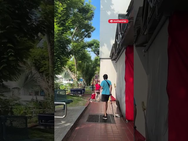 Posters of Tharman and Tan Kin Lian up at Kovan