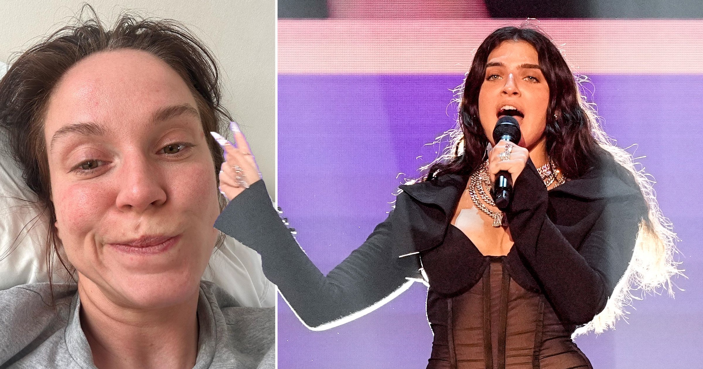 Vicky Pattison a ‘mess’ in interview with Mae Muller after revealing severe medical condition