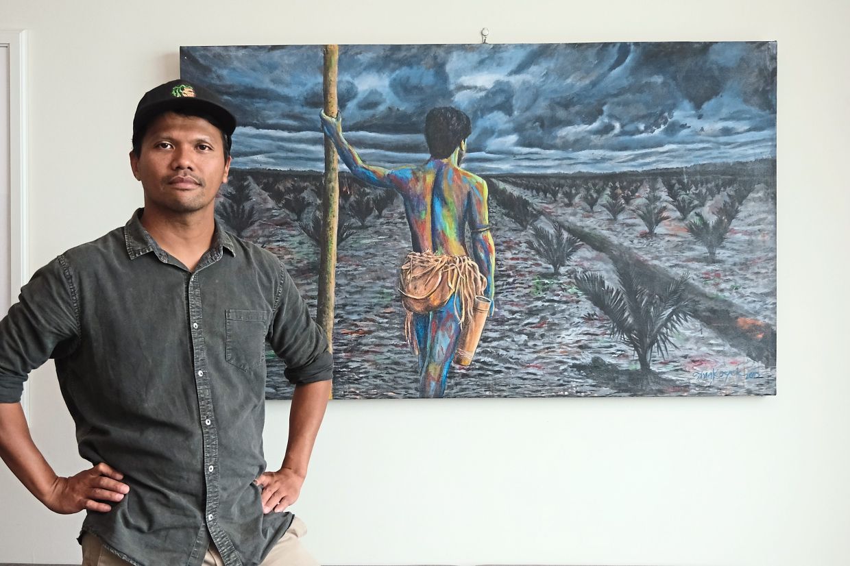 Orang Asli artist-activist uses art to advocate for his people