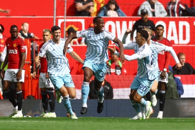 Manchester United stunned by two Forest goals inside four minutes