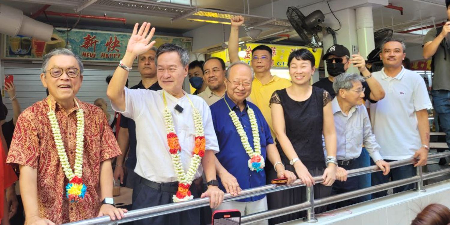 Tan cheng bock endorses Tan Kin Lian as President after showing up at Chinatown walkabout