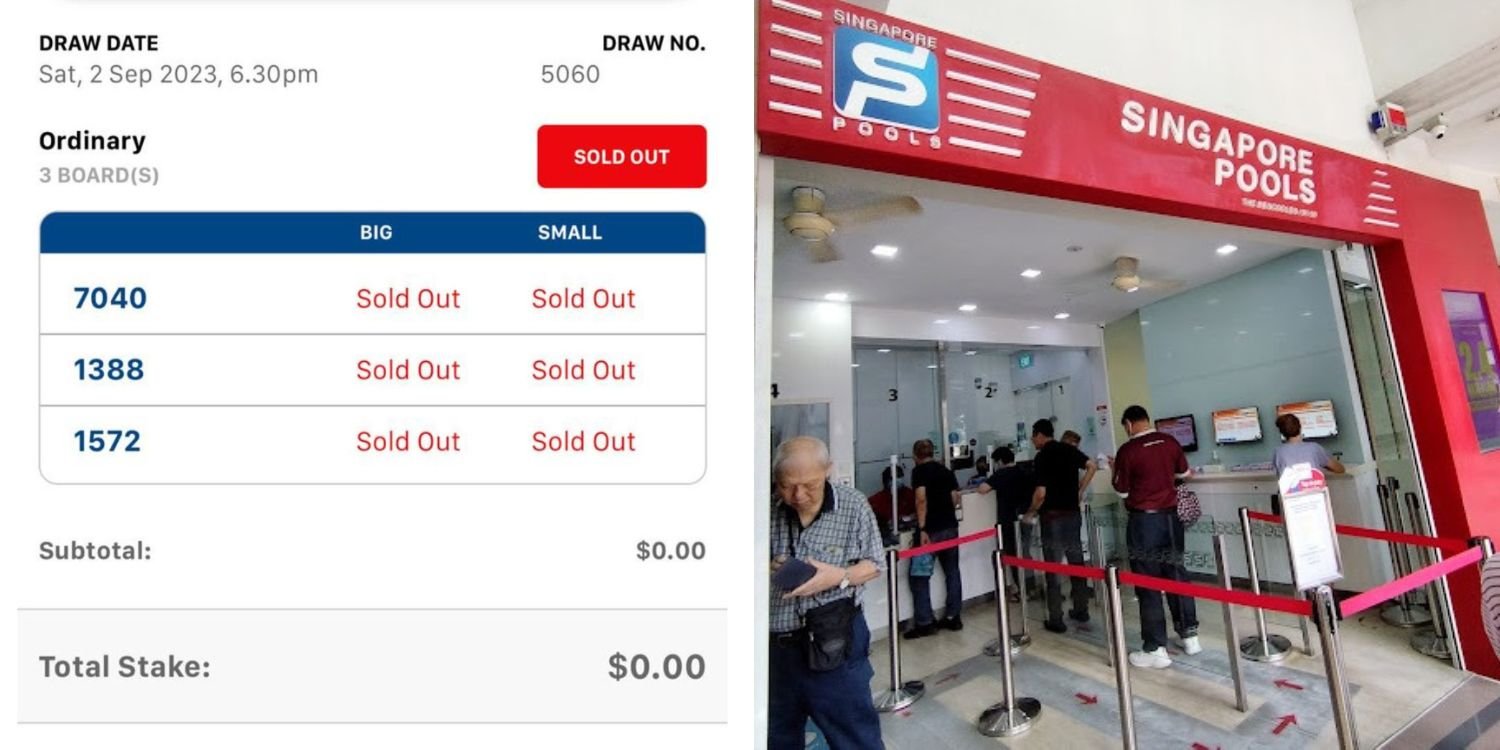 4D numbers matching pe2023 candidates’ vote shares sold out ahead of draw on 2 sep