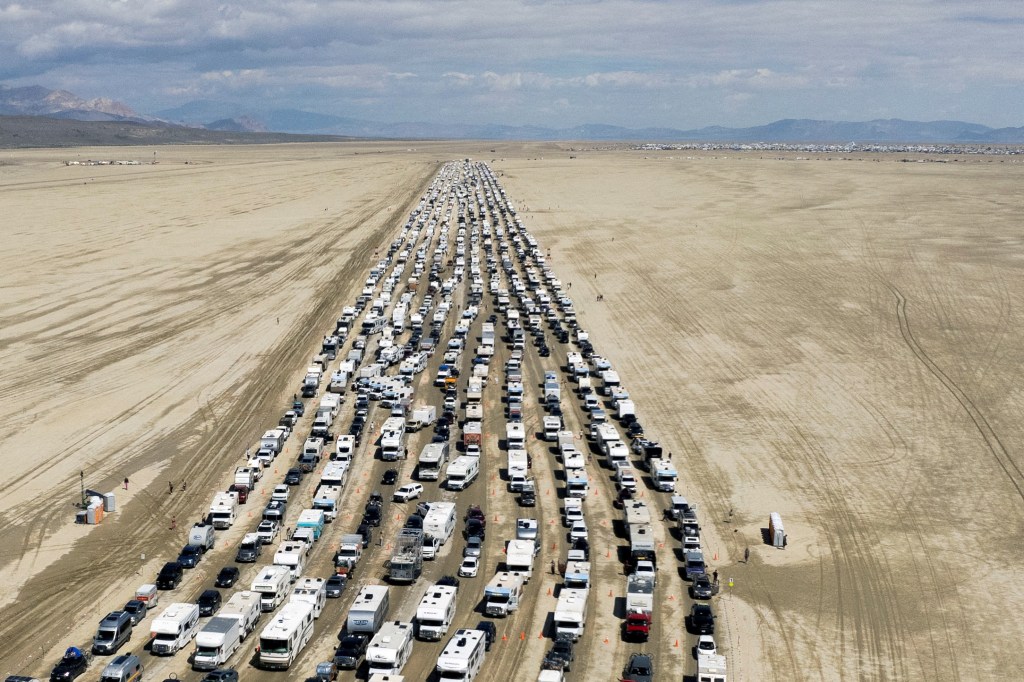 Why some ‘Burning Man’ attendees plan to stay to party — despite reported death: Exodus ‘weeded out the weak’