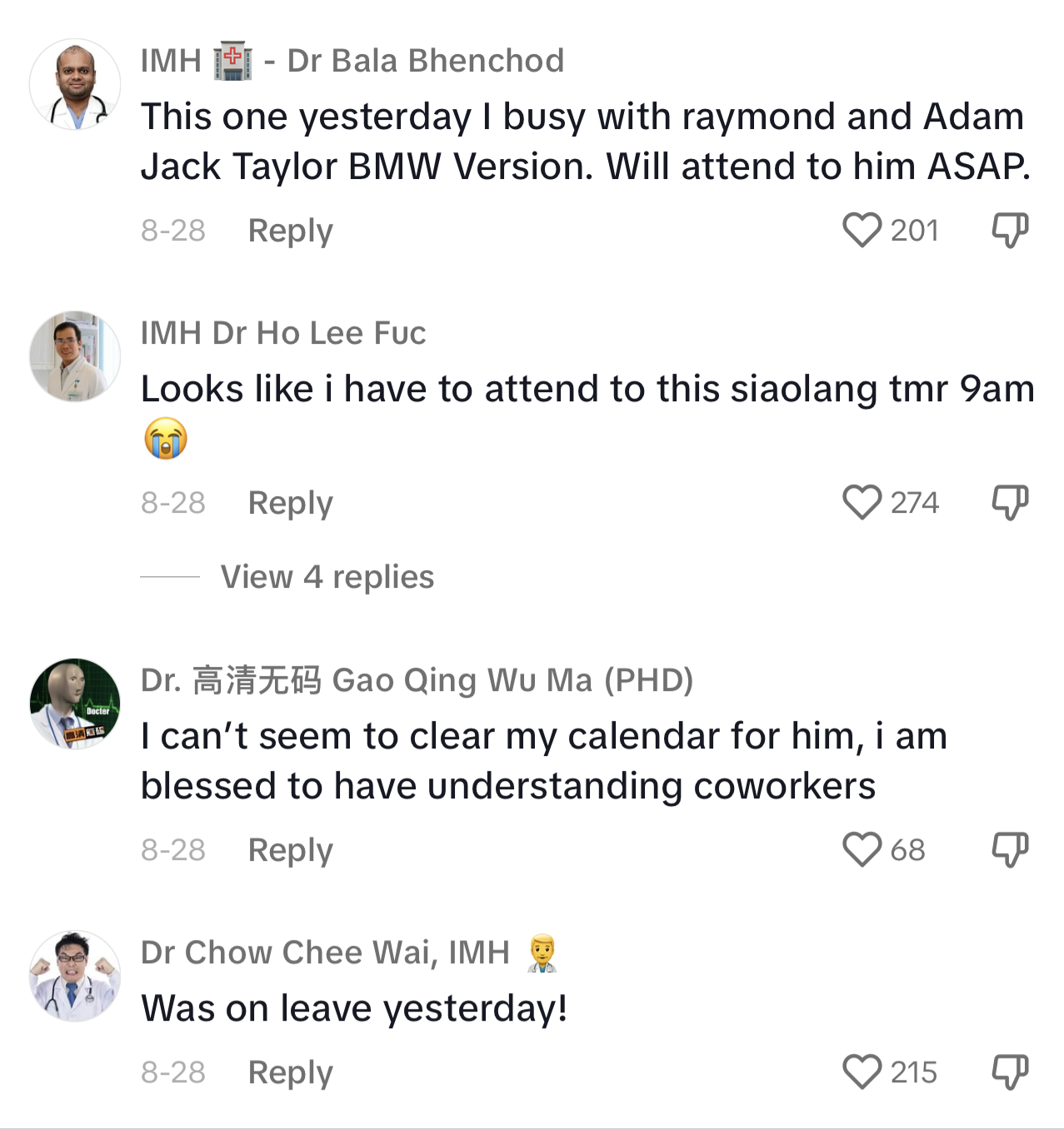 Fake “IMH Doctors” Are Flooding TikTok Videos With Unsavoury Comments