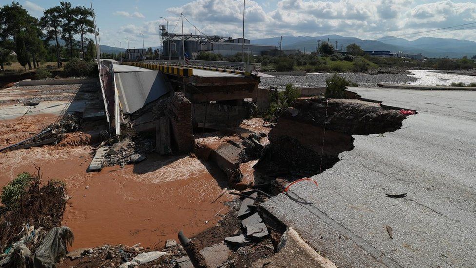 Greek floods: PM Mitsotakis warns of very unequal battle with nature