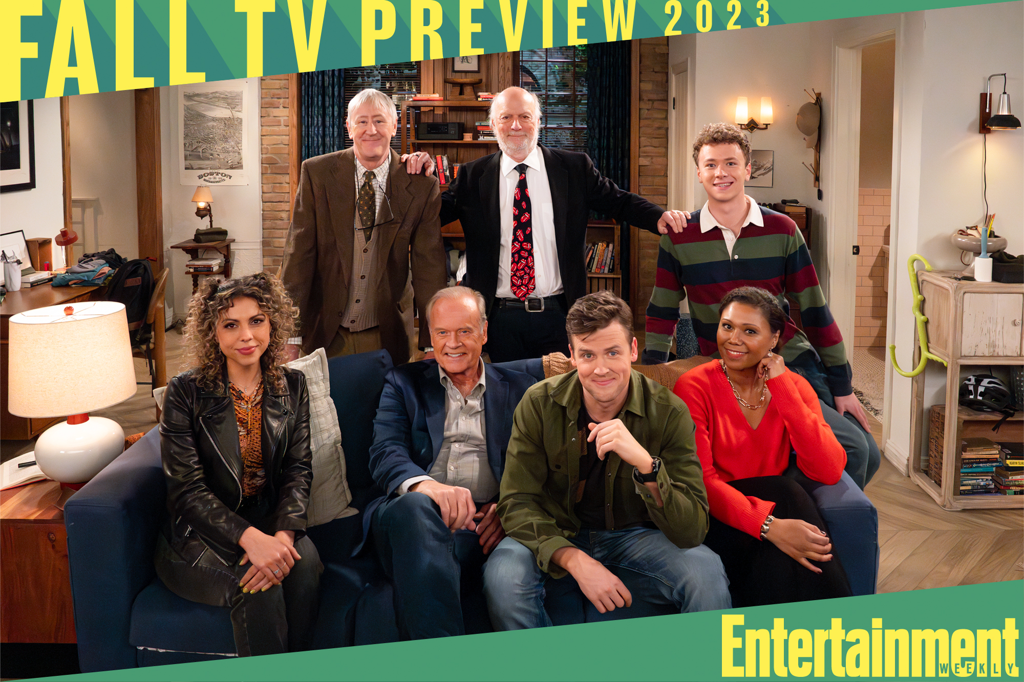 Inside Kelsey Grammer's return to Frasier: His new TV family, and how the show pays tribute to John Mahoney