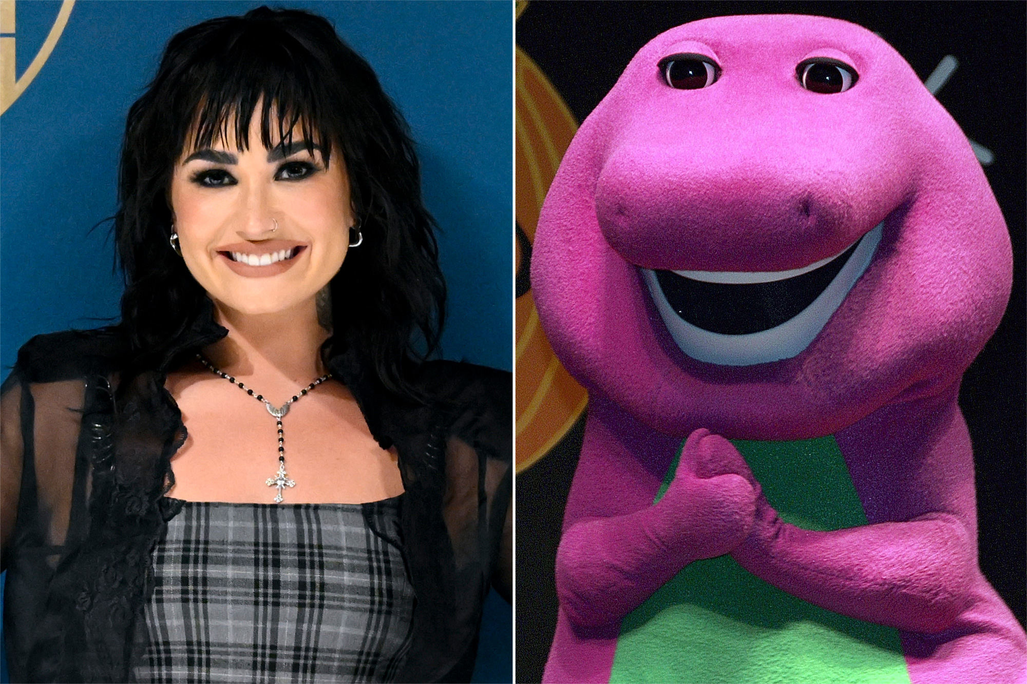 Demi Lovato explains her crush on the guy who played Barney: 'He was really attractive'