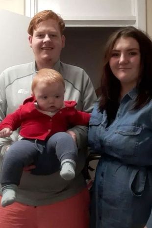 Parents' shock as 'happy' baby's rash was actually first sign of 'adult' cancer