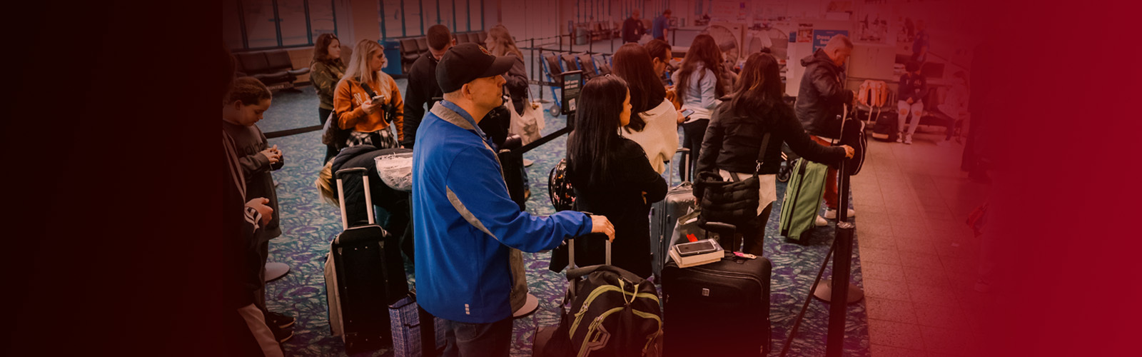 This TikTok Of The Frontier Airlines Baggage Line With Only One Employee Working Will Make You Think Twice Before Booking Your Next Flight