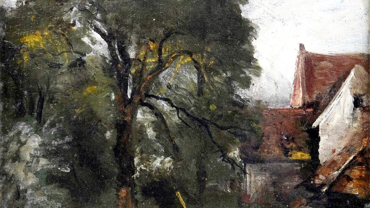 Constable painting 'lost' for 44yrs turns up in terraced house - and sells for £250,000